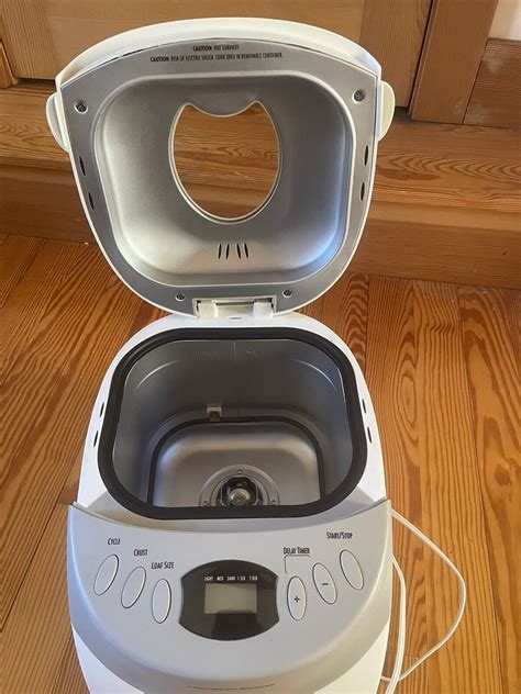 Hamilton Beach HomeBaker Bread Machine White BASE ONLY EBay