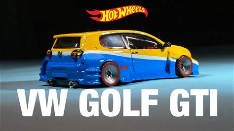 Volkswagen GOLF GTI Custom Hot Wheels YouTube