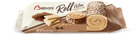 Roll Max Cappuccino Balconi Merenda Italiana Di Qualit