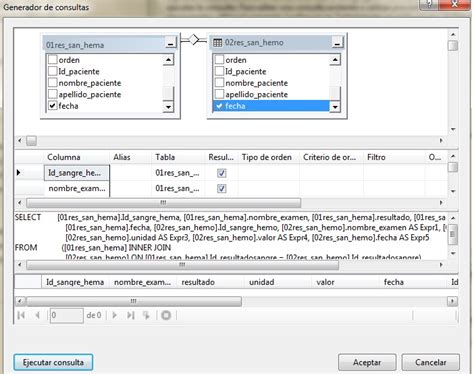 Visual Basic Net Mostrar Datos De Varias Tablas En Un Datagridview