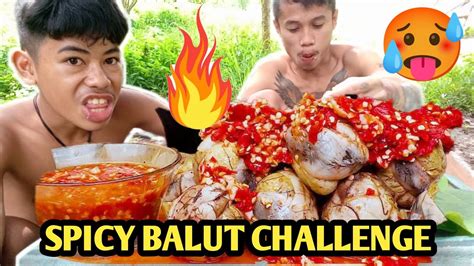 Super Spicy Balut Mukbang Spicy Balut Challenge Mukbang Philippines