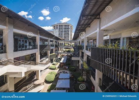 Tagaytay Cavite Philippines At The Open Air Courtyard Of Ayala Mall