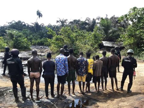 Nscdc Uncovers Illegal Refining Site With Modular Ovens In Rivers