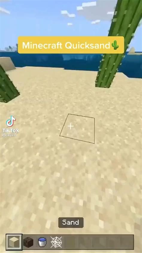 Minecraft Quicksand Tutorial Video Minecraft Tutorial Minecraft