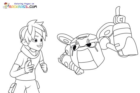 Mechamato Coloring Pages