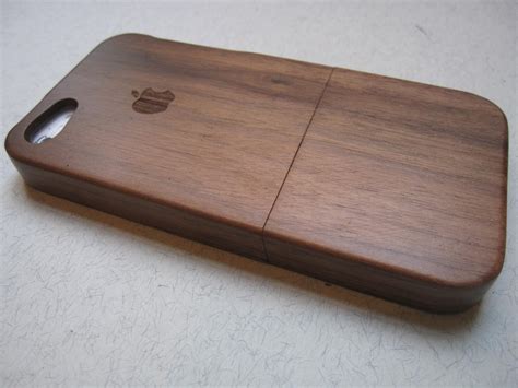 Iphone 5 Case Wooden Cases Bamboo Cherry And Walnut Wood Apple