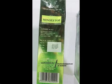 Minoxytop Minoxidil Solution For Personal At Rs 355piece In Nagpur