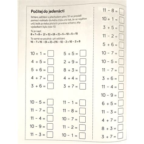 Sun Z Bavn Cvi Ebnice Matematika Pro T Du Max Kovy Hra Ky