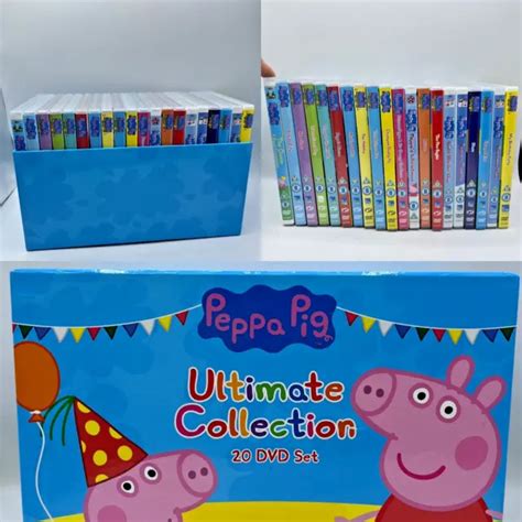 Peppa Pig Ultimate Collection Dvd Set Box Set In Box Minutes