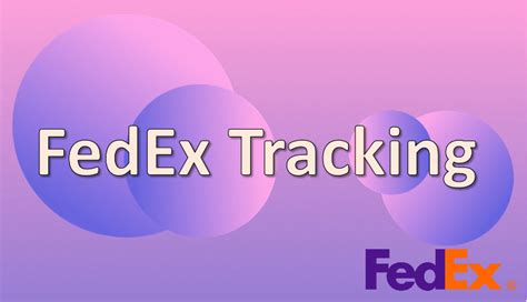 Fedex Tracking Track Your Shipment Online