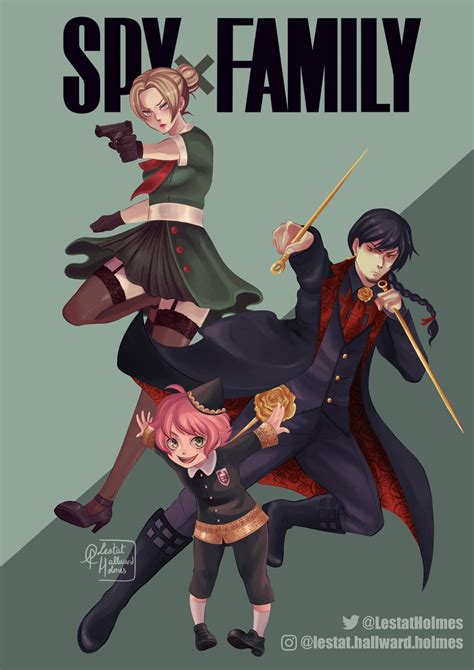 ArtStation - Spy x Family genderbend fanart