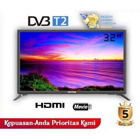 Jual POLYTRON TV Led 32 Inch Digital PLD 32V1853 Garansi Resmi Di