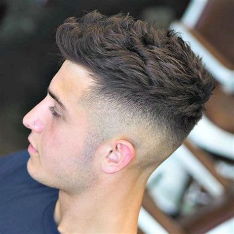 High Skin Fade Undercut With Quiff Mens Summer Hairstyles Mens