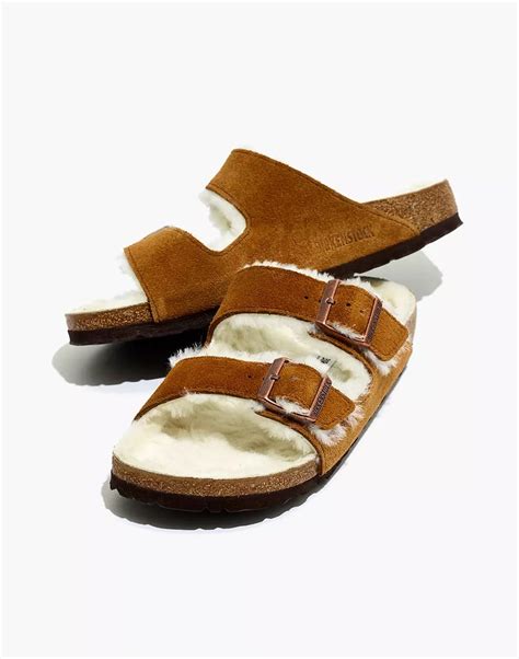 Birkenstock Arizona Shearling Slide Sandal Review Ps Fashion