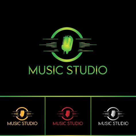 Premium Vector Music Studio Logo Template