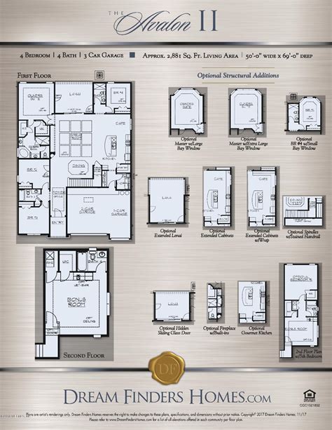 Dream Finders Avalon 2 Floor Plan