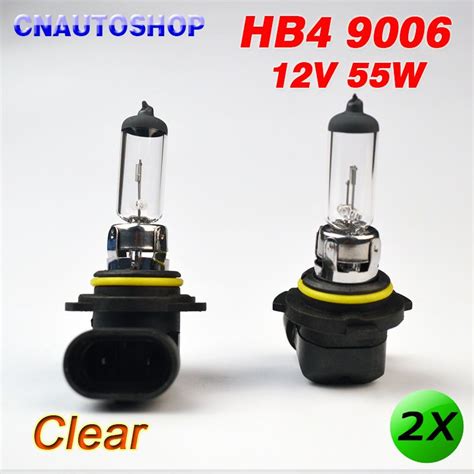 Hb V W Car Halogen Bulbs Clear Glass Automotive Headlights