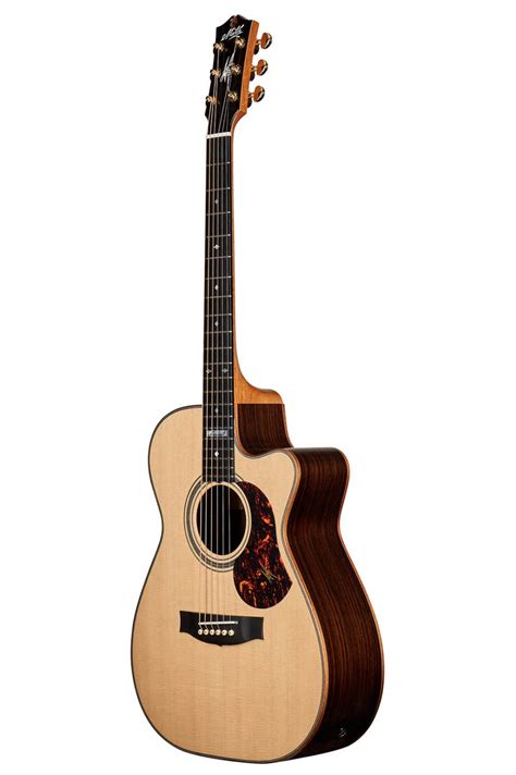 Maton Em100c 808 Messiah Acoustic Electric Guitar Natural Gloss