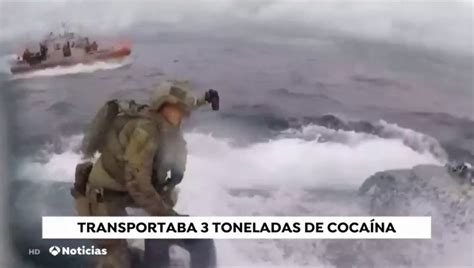 Un Narcosubmarino Interceptado Transportando Kilos De Coca Na