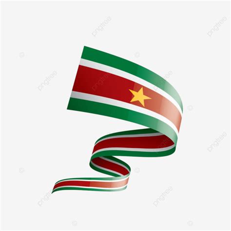 Nations Flags Clipart Vector Suriname National Flag Illustration