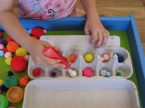 Easter Sensory Play Table Learning 4 Kids