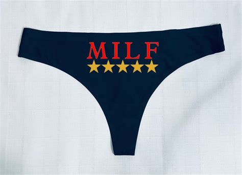 Milf Or Gilf Thong Etsy