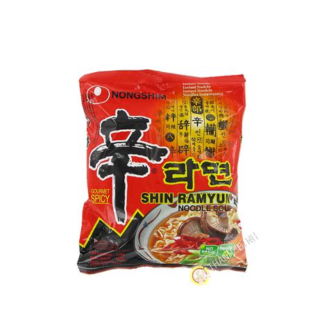 Sopa De Fideos Shin Ramyum Picante Nongshim 120g Corea