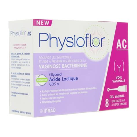 Physioflor Ac Gel Vaginal Unidoses Vaginose Bact Rienne