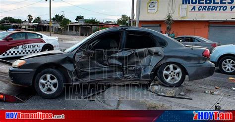 Hoy Tamaulipas Accidentes Fuerte Colision En Nuevo Laredo Deja Cinco