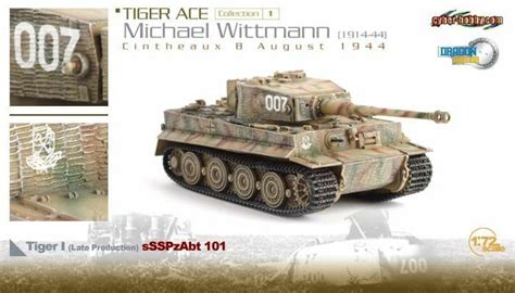 Dragon Armour Michael Wittmann Tiger I Late Production W Zimmerit