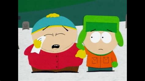 South Park Cartman Cries Over Kenny S Death Youtube