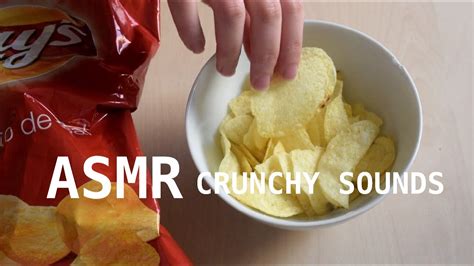 ASMR CRUNCHY POTATO CHIPS Crunchy Eating Sounds Lay S Chips No