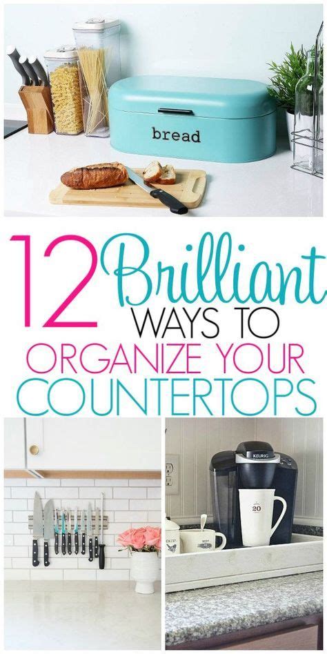 Ways To Organize Kitchen Countertops Keep Your Space Clutter Free