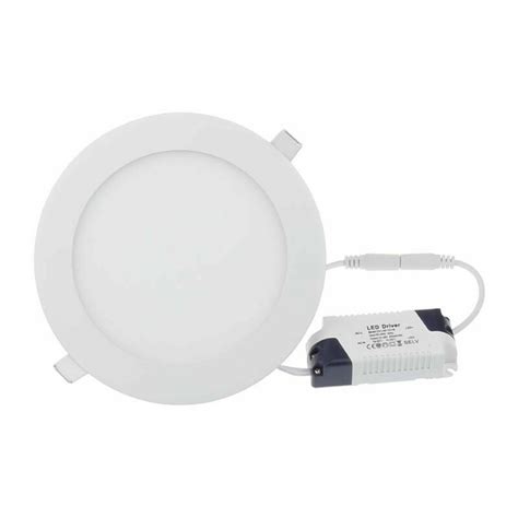 Pannello Led Luce Bianca Plafoniera Slim Incasso Faretto W Driver