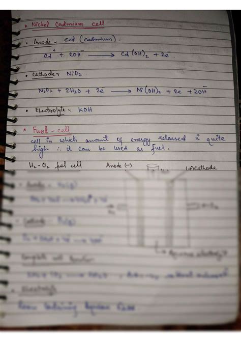 SOLUTION Types Of Electrochemical Cells Studypool