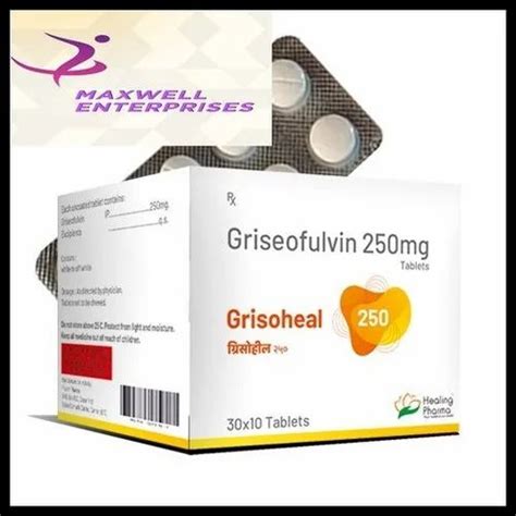 Griseofulvin Tablets I P Non Prescription Treatment Fungal