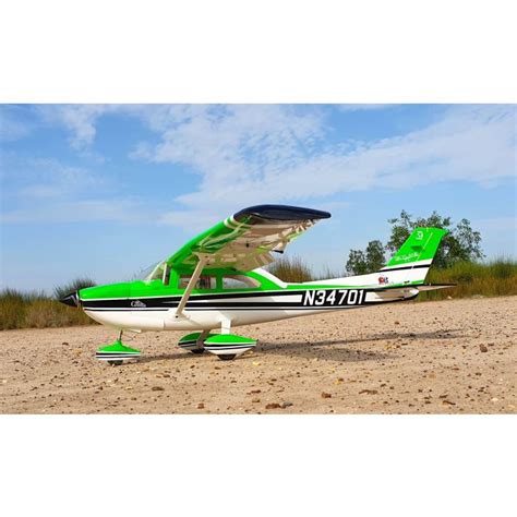 Cessna Turbo Skylane Plug N Play Green Seagull Model Gator Rc