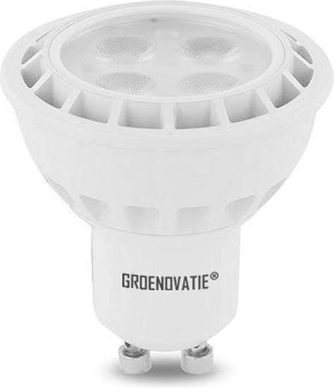 Groenovatie Led Spot Gu10 Fitting 3w Smd Pro 53x50 Mm Dimbaar