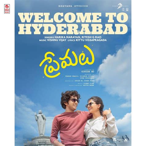 Welcome To Hyderabad From Premalu Single Album By Harika