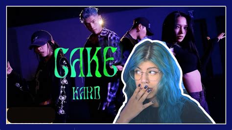 KARD CAKE 안무 영상 Dance Practice REACCIÓN charla del concierto