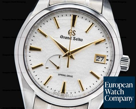 Grand Seiko Sbga259 Spring Drive Golden Snowflake Titanium 50611