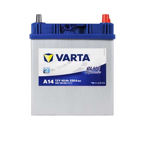 Автомобільний акумулятор VARTA Blue Dynamic Asia 40Ah 330А R правий