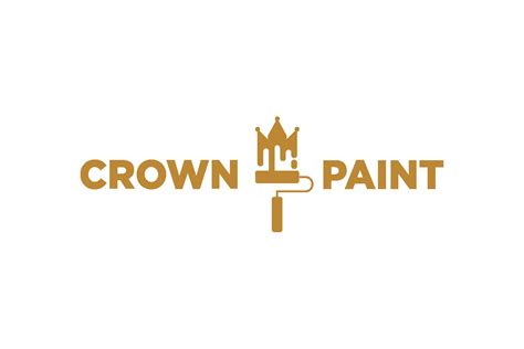 Crown Paint Logo Vector Isolated Graphic By Vectoryzen · Creative Fabrica