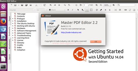 Create And Modify Pdf Files Using Master Pdf Editor In Linux