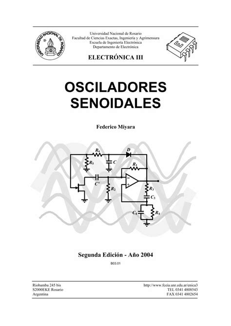 PDF Osciladores senoidales monografía versión PDF 455 kb