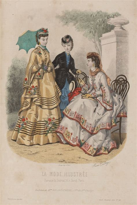 La Mode Illustr E Fashion Plates S Fashion Fashion Pictures