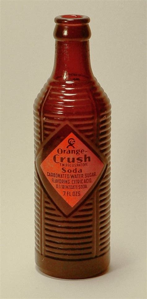 Vintage Orange Crush Soda Bottles Take A Ribbing Print Magazine Vintage Soda Bottles Antique