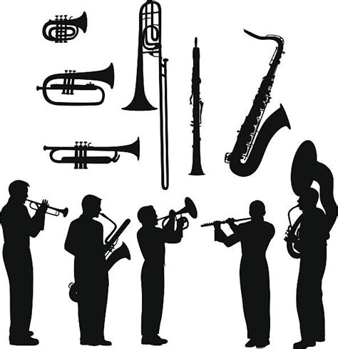 Bassoon Silhouette Stock Photos Pictures And Royalty Free Images Istock