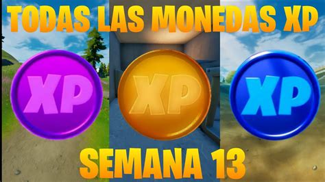 Ubicac On De Todas Las Monedas Xp Semana Fortnite Temporada