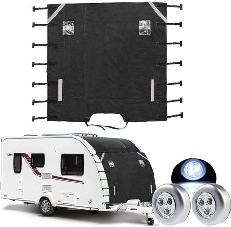 Caravan Front Towing Cover Thick Durable Universal Front Towing Cover